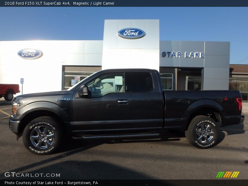 Magnetic / Light Camel 2018 Ford F150 XLT SuperCab 4x4