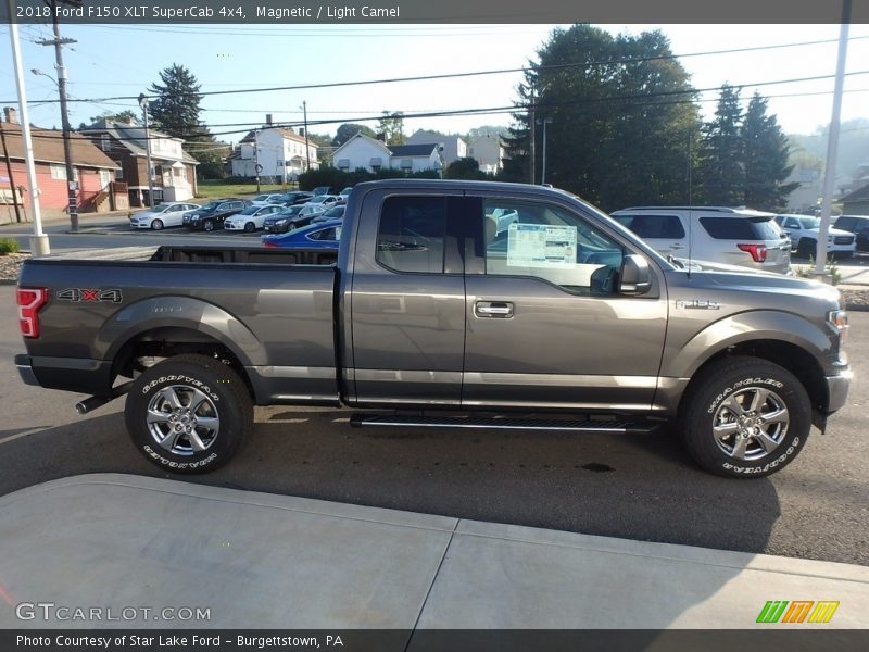 Magnetic / Light Camel 2018 Ford F150 XLT SuperCab 4x4