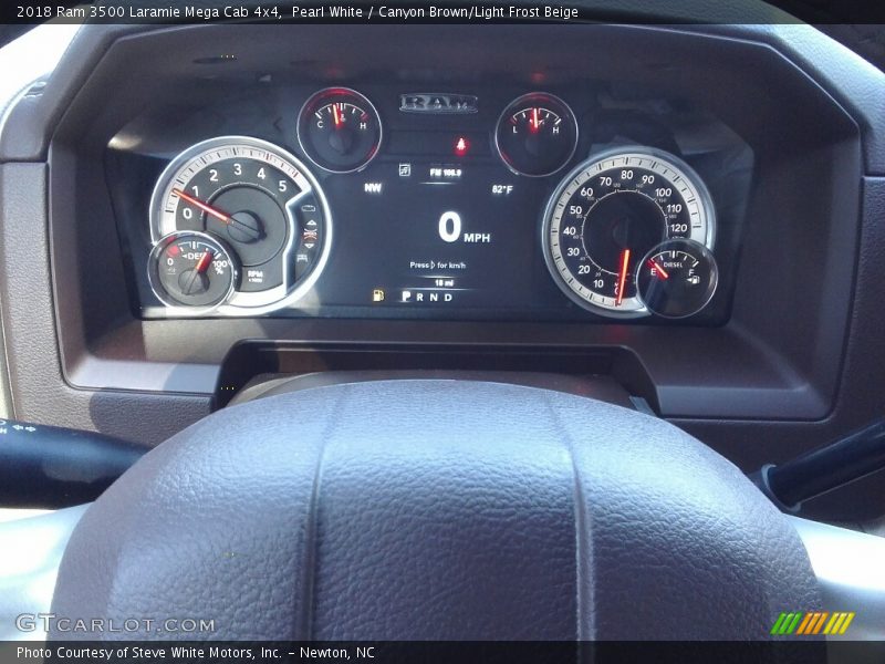  2018 3500 Laramie Mega Cab 4x4 Laramie Mega Cab 4x4 Gauges