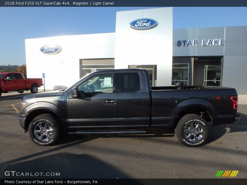 Magnetic / Light Camel 2018 Ford F150 XLT SuperCab 4x4
