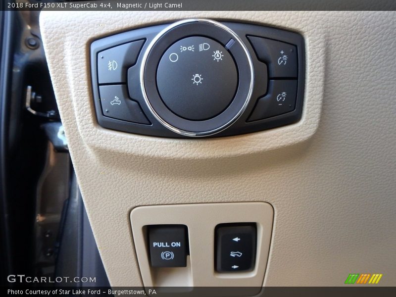 Magnetic / Light Camel 2018 Ford F150 XLT SuperCab 4x4