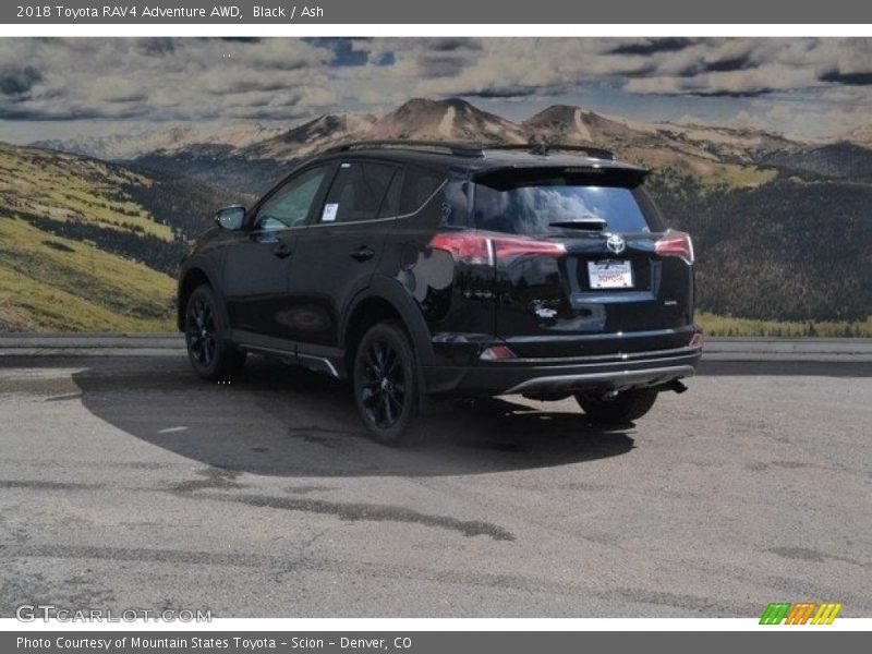 Black / Ash 2018 Toyota RAV4 Adventure AWD