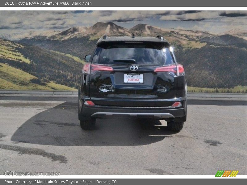 Black / Ash 2018 Toyota RAV4 Adventure AWD