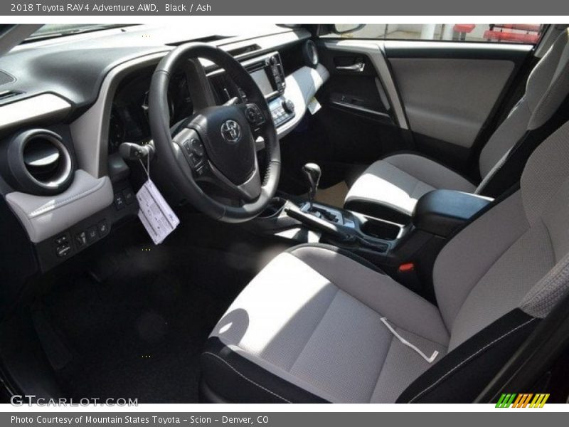 Black / Ash 2018 Toyota RAV4 Adventure AWD