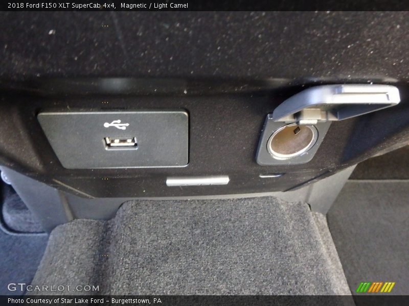 Magnetic / Light Camel 2018 Ford F150 XLT SuperCab 4x4