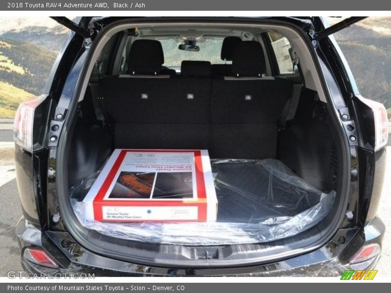 Black / Ash 2018 Toyota RAV4 Adventure AWD