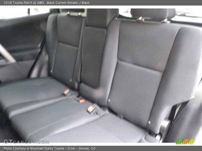 Black Current Metallic / Black 2018 Toyota RAV4 LE AWD