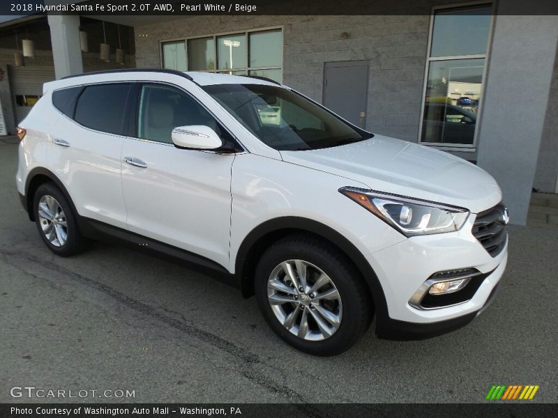 Front 3/4 View of 2018 Santa Fe Sport 2.0T AWD