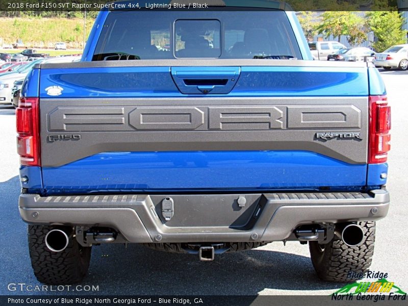 Lightning Blue / Black 2018 Ford F150 SVT Raptor SuperCrew 4x4