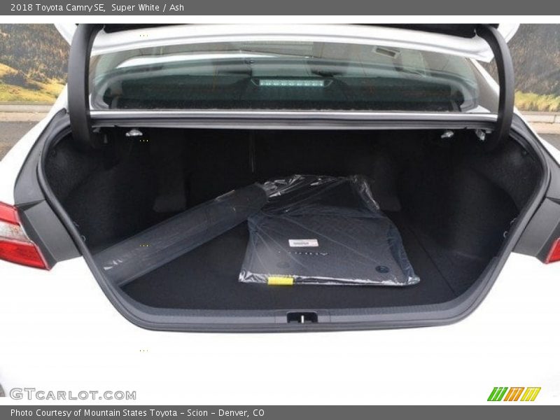 Super White / Ash 2018 Toyota Camry SE