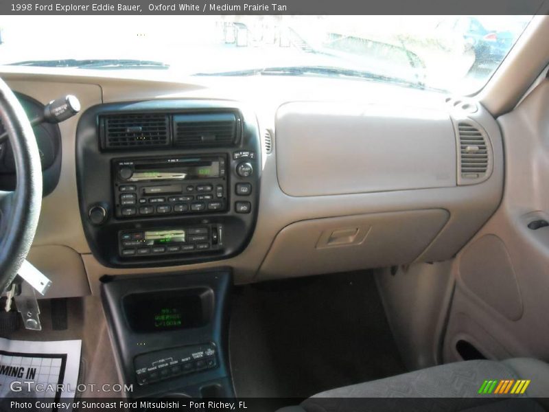 Oxford White / Medium Prairie Tan 1998 Ford Explorer Eddie Bauer