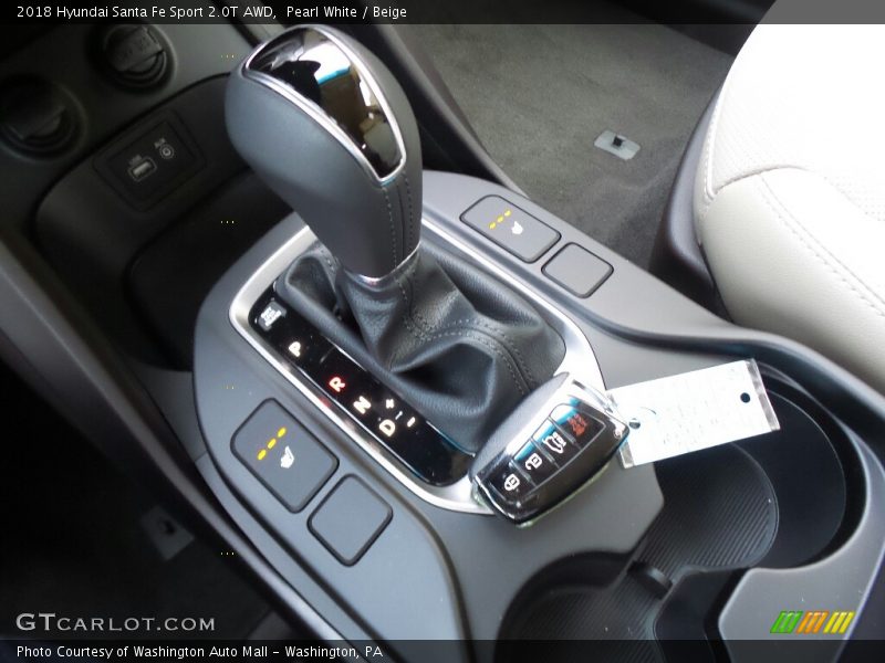  2018 Santa Fe Sport 2.0T AWD 6 Speed Automatic Shifter