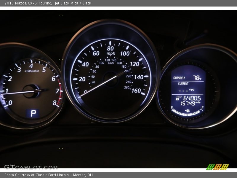 Jet Black Mica / Black 2015 Mazda CX-5 Touring