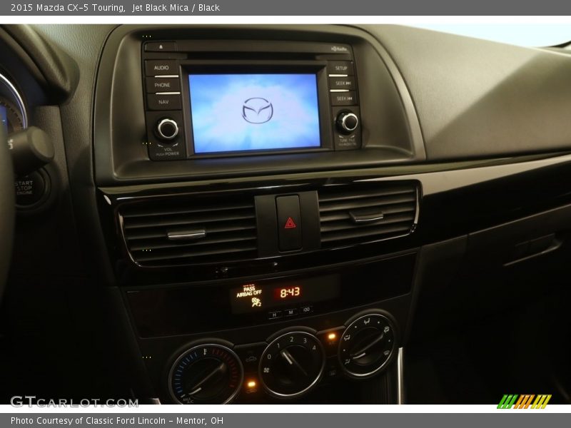 Jet Black Mica / Black 2015 Mazda CX-5 Touring