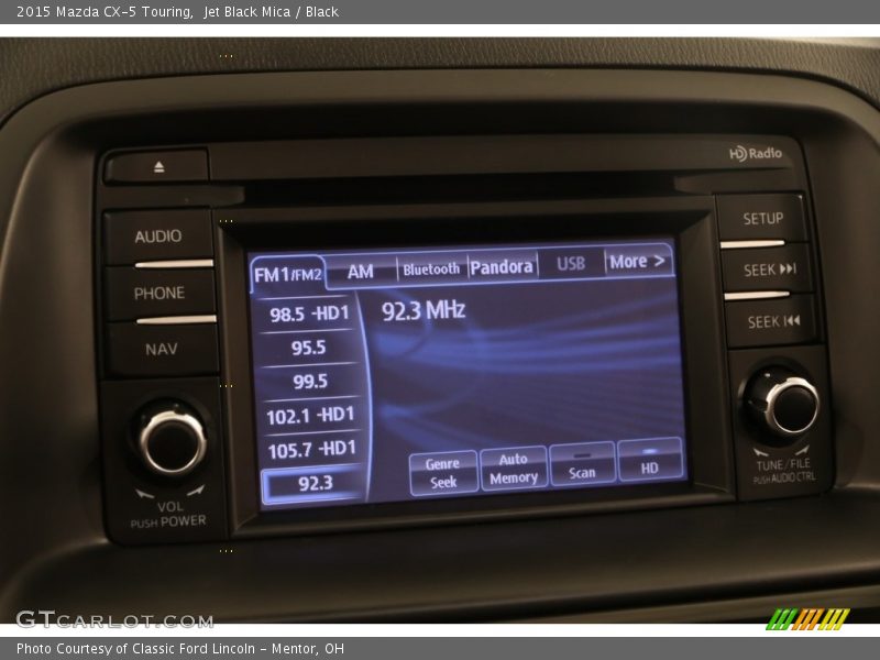 Jet Black Mica / Black 2015 Mazda CX-5 Touring