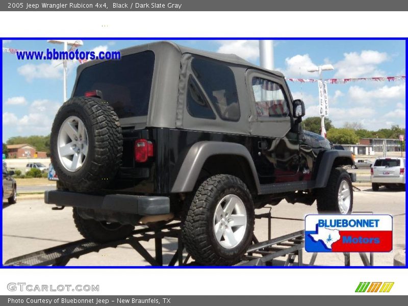Black / Dark Slate Gray 2005 Jeep Wrangler Rubicon 4x4