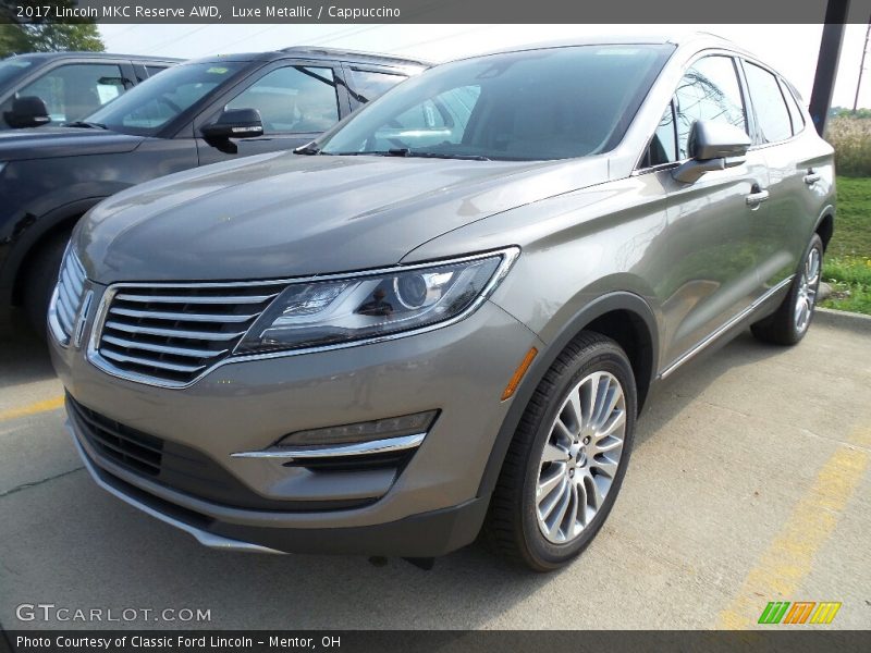 Luxe Metallic / Cappuccino 2017 Lincoln MKC Reserve AWD