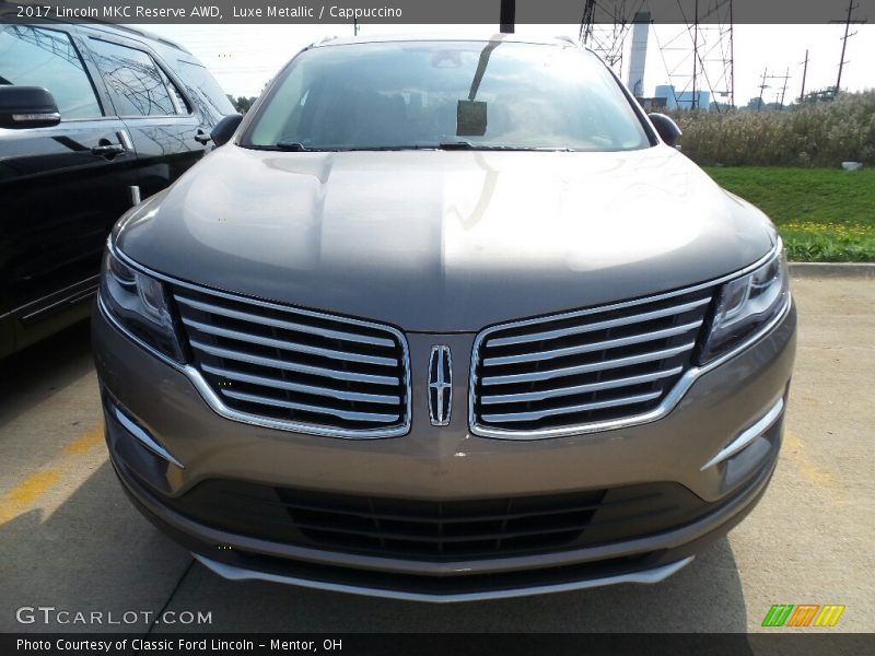 Luxe Metallic / Cappuccino 2017 Lincoln MKC Reserve AWD