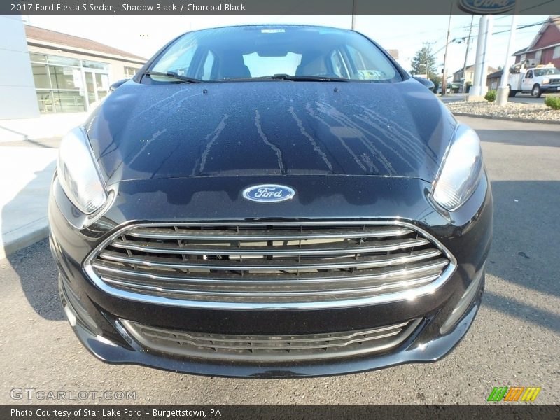 Shadow Black / Charcoal Black 2017 Ford Fiesta S Sedan