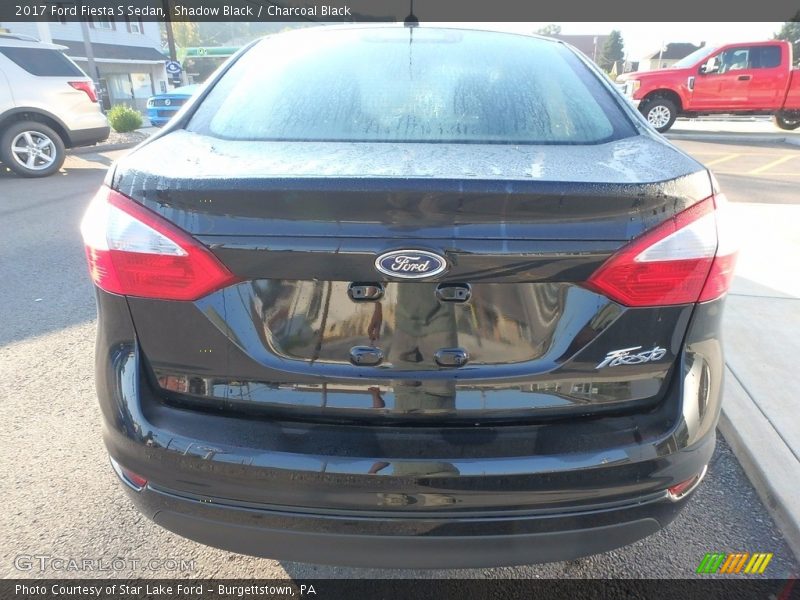 Shadow Black / Charcoal Black 2017 Ford Fiesta S Sedan
