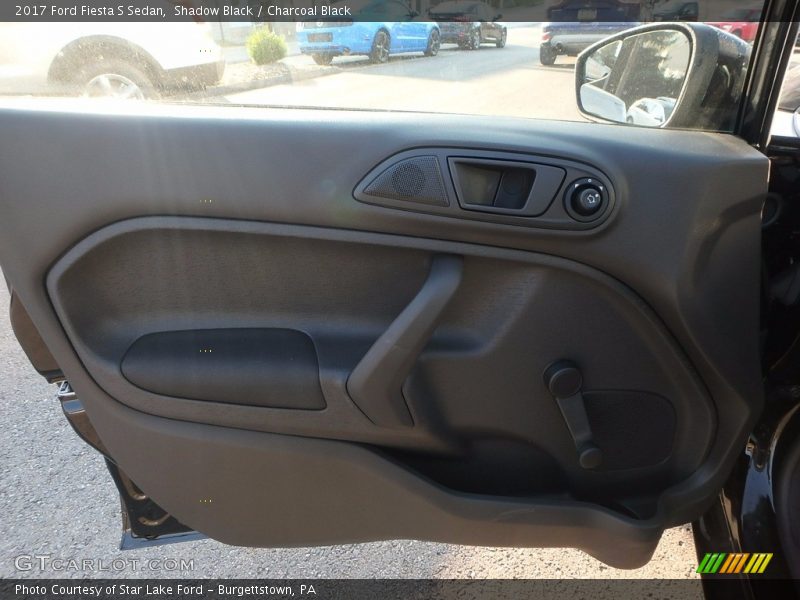 Shadow Black / Charcoal Black 2017 Ford Fiesta S Sedan