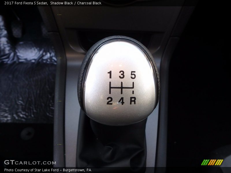 Shadow Black / Charcoal Black 2017 Ford Fiesta S Sedan