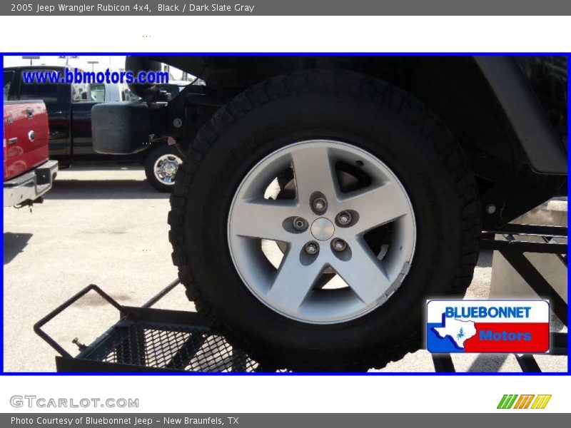 Black / Dark Slate Gray 2005 Jeep Wrangler Rubicon 4x4