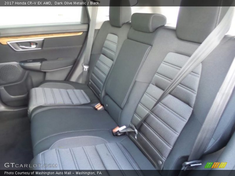 Dark Olive Metallic / Black 2017 Honda CR-V EX AWD