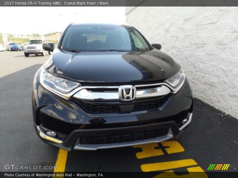 Crystal Black Pearl / Black 2017 Honda CR-V Touring AWD