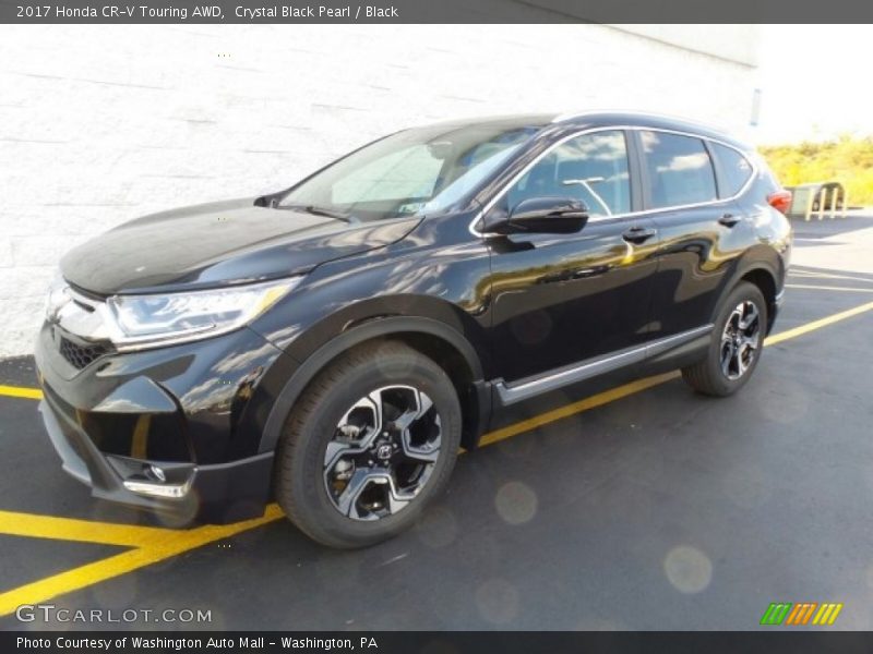 Crystal Black Pearl / Black 2017 Honda CR-V Touring AWD