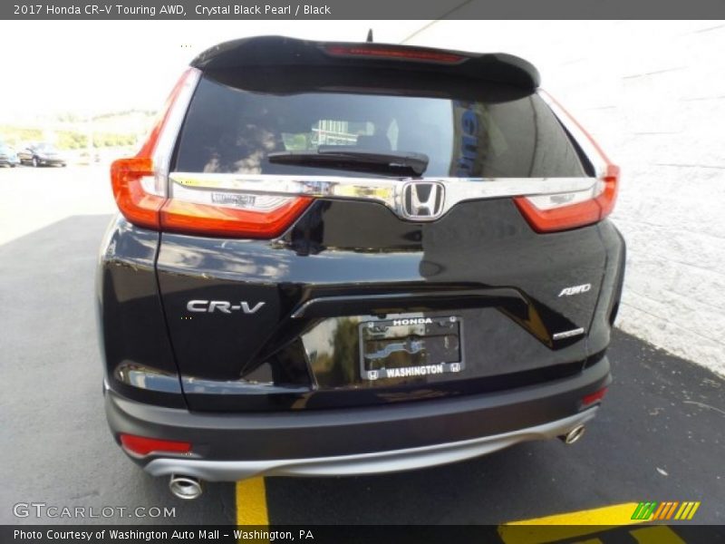 Crystal Black Pearl / Black 2017 Honda CR-V Touring AWD