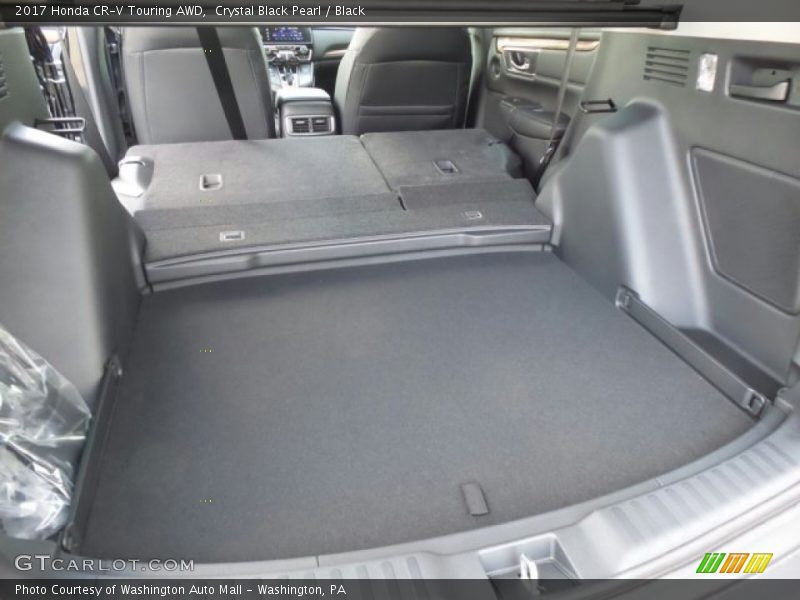 Crystal Black Pearl / Black 2017 Honda CR-V Touring AWD