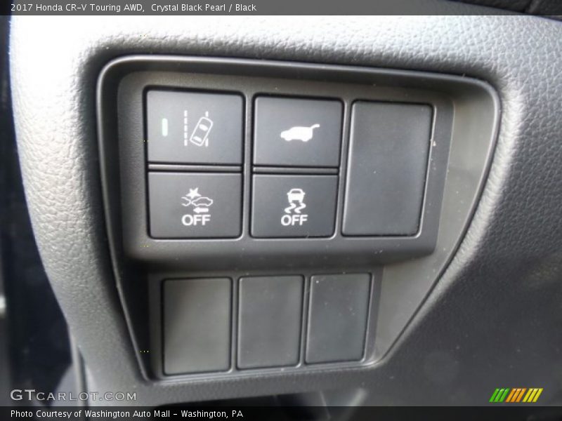 Crystal Black Pearl / Black 2017 Honda CR-V Touring AWD