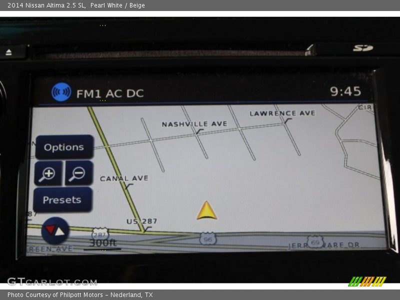 Pearl White / Beige 2014 Nissan Altima 2.5 SL