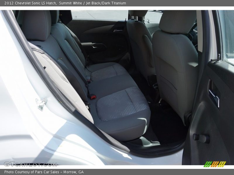 Summit White / Jet Black/Dark Titanium 2012 Chevrolet Sonic LS Hatch