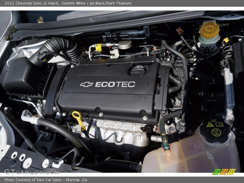 Summit White / Jet Black/Dark Titanium 2012 Chevrolet Sonic LS Hatch