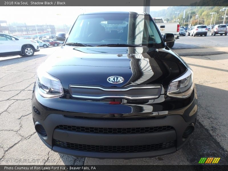 Shadow Black / Black 2018 Kia Soul