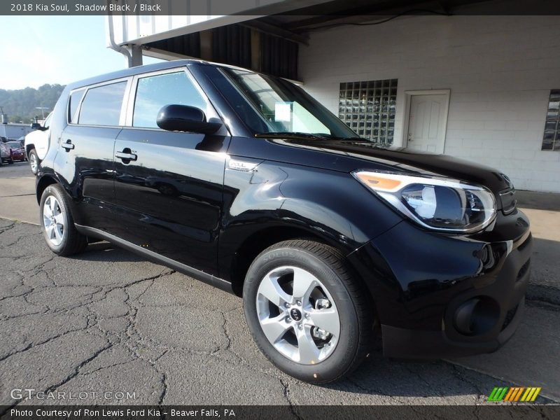 Shadow Black / Black 2018 Kia Soul