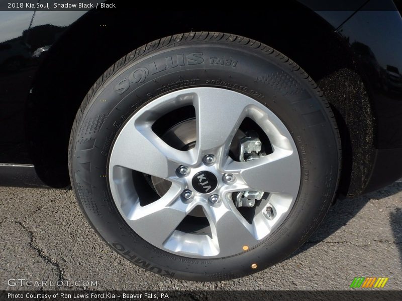 Shadow Black / Black 2018 Kia Soul