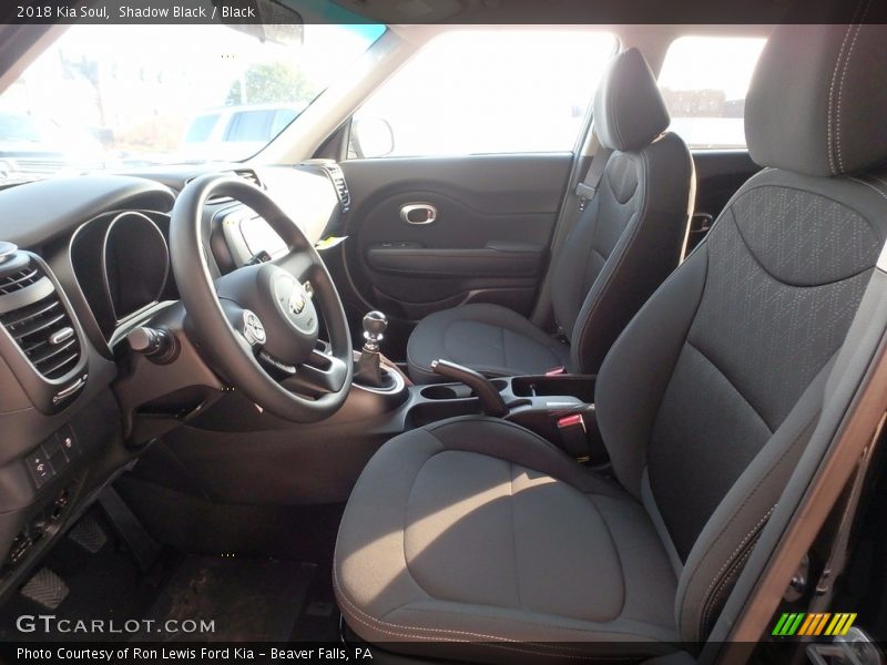 Shadow Black / Black 2018 Kia Soul
