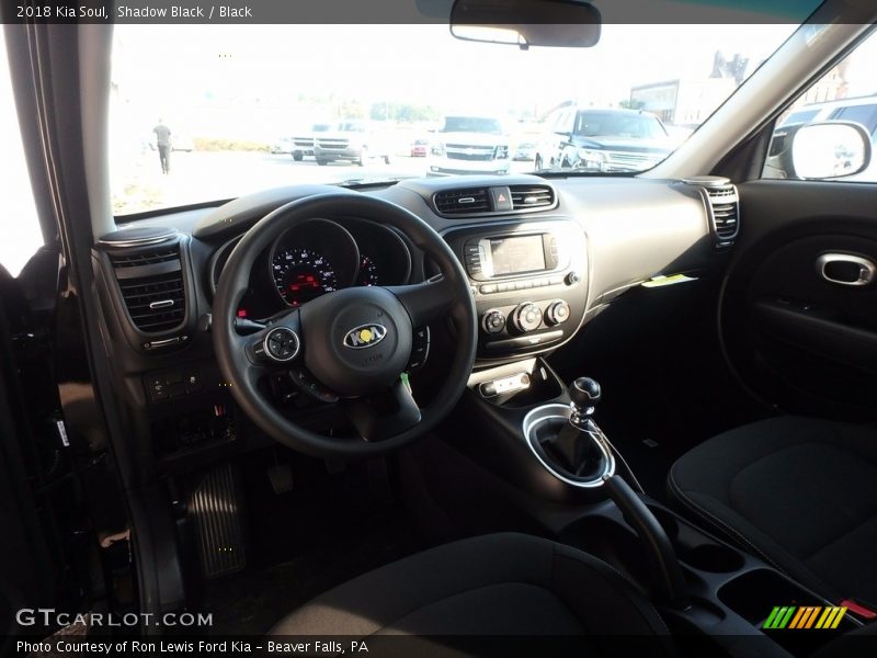 Shadow Black / Black 2018 Kia Soul