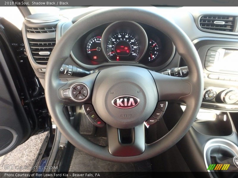 Shadow Black / Black 2018 Kia Soul