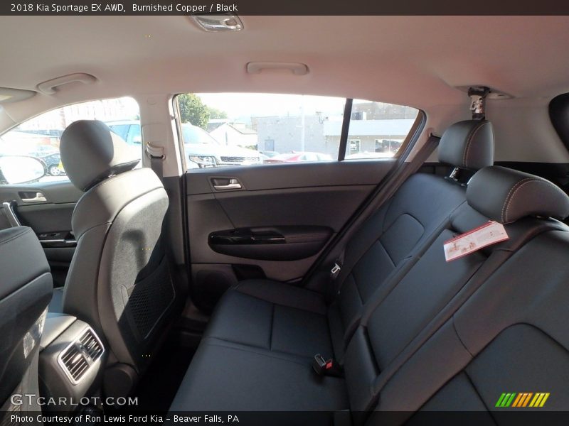 Burnished Copper / Black 2018 Kia Sportage EX AWD