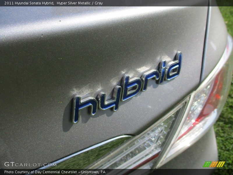 Hyper Silver Metallic / Gray 2011 Hyundai Sonata Hybrid