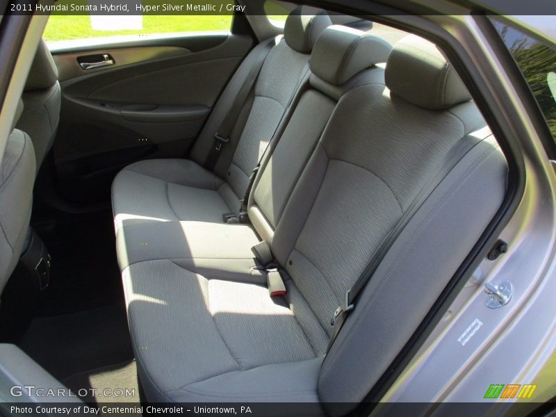 Hyper Silver Metallic / Gray 2011 Hyundai Sonata Hybrid