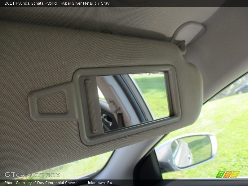 Hyper Silver Metallic / Gray 2011 Hyundai Sonata Hybrid