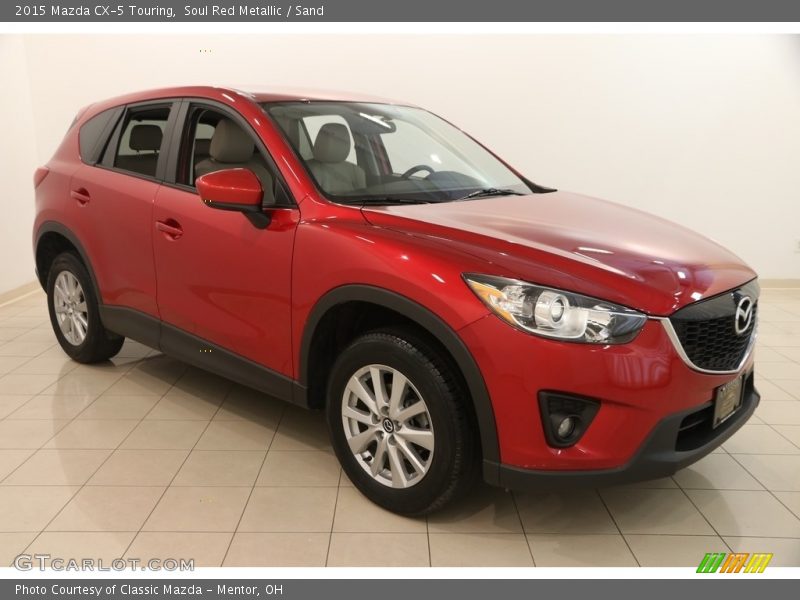 Soul Red Metallic / Sand 2015 Mazda CX-5 Touring