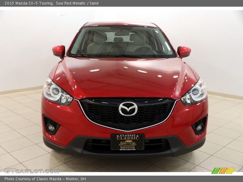 Soul Red Metallic / Sand 2015 Mazda CX-5 Touring