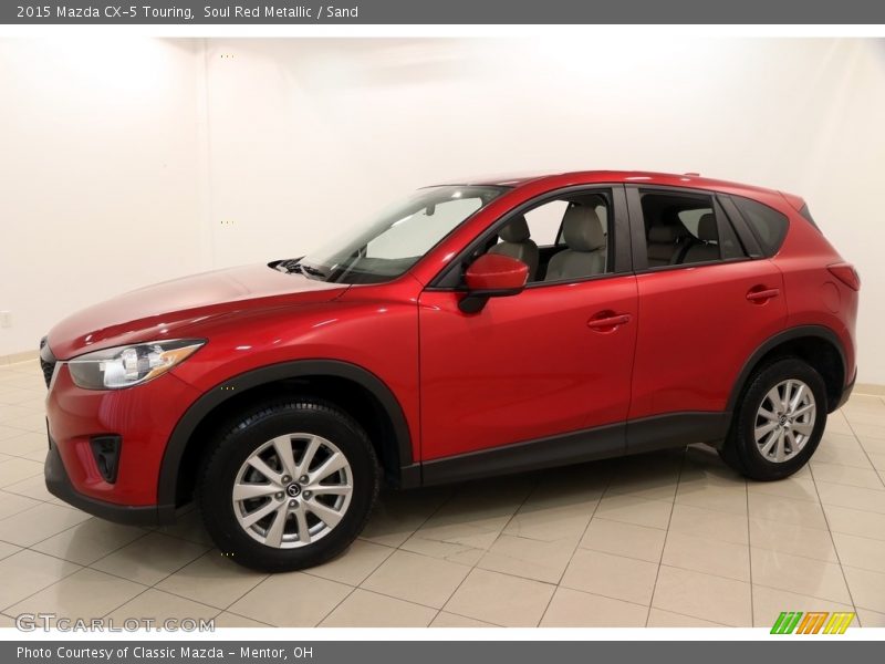 Soul Red Metallic / Sand 2015 Mazda CX-5 Touring