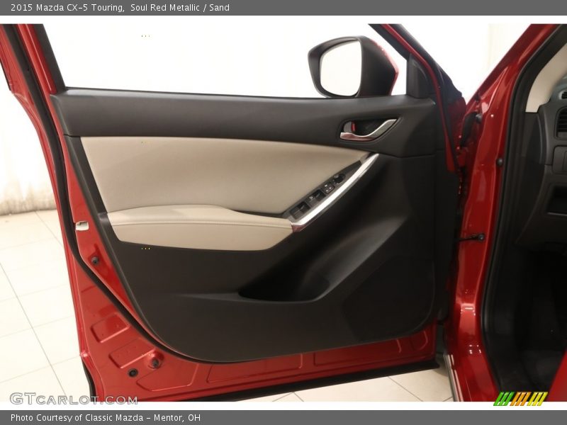 Soul Red Metallic / Sand 2015 Mazda CX-5 Touring